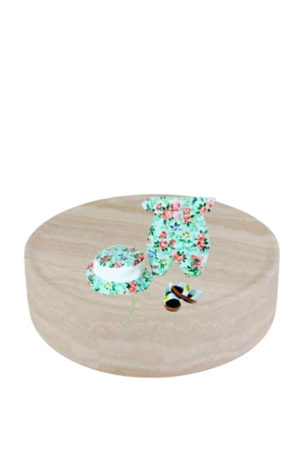 Hand sewn clothes for textle dolls