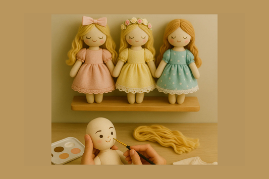 🧸 How to Start Your Small Business Using Blank Cloth Dolls