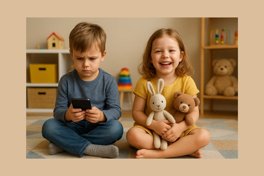 Why Are Gadgets Harmful for a Child’s Development? Gadgets vs. Handmade Toys