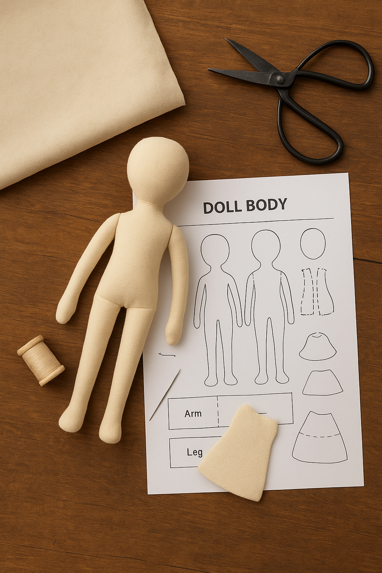 Blank Doll Sewing Patterns