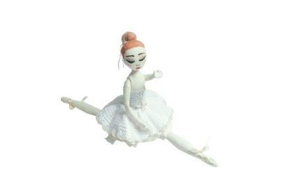 Personalized Ballerina Rag Doll – Handmade Tilda Princess Doll 16.5 in